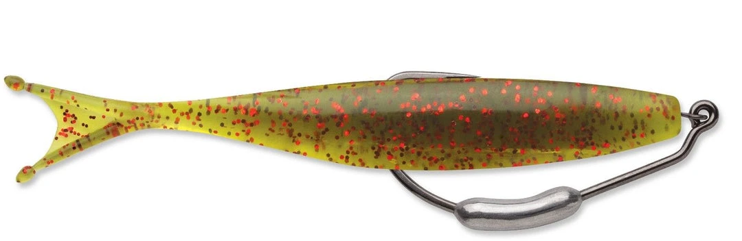 Baits Storm 360GT Trick Tail Minnow W/ Hook 5 Inch Soft Plastic Swimbait 10 Baits Storm 360GT Trick Tail Minnow W/ Hook 5 Inch Soft Plastic Swimbait