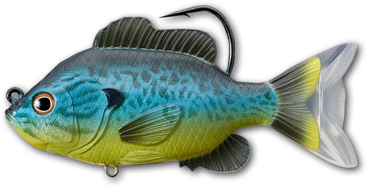 LIVETARGET Sunfish Soft Body Swimbait 1 LIVETARGET Sunfish Soft Body Swimbait