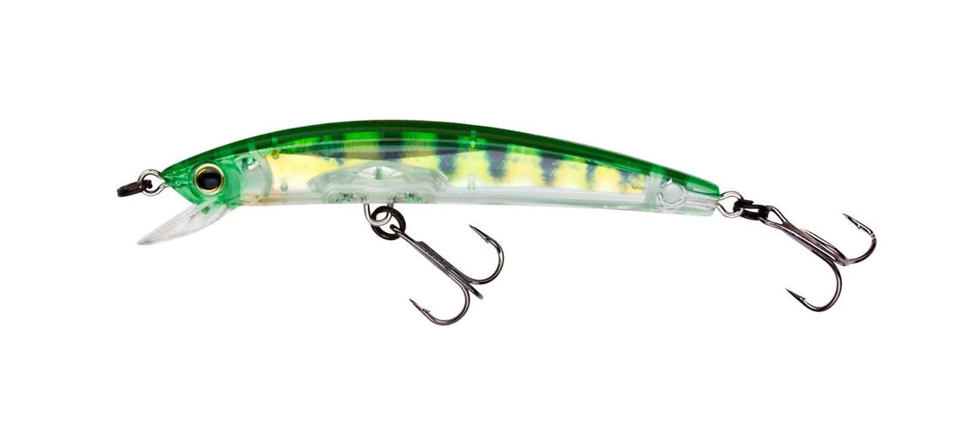 Yo-Zuri Freshwater Crystal Minnow Jerkbait Baits 22 Yo-Zuri Freshwater Crystal Minnow Jerkbait Baits