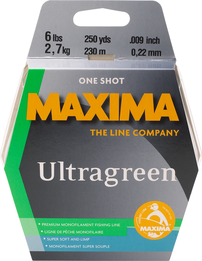 Maxima Ultragreen Copolymer Monofilament One Shot Spools 1 Maxima Ultragreen Copolymer Monofilament One Shot Spools