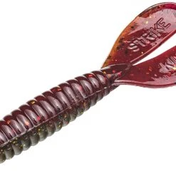 Strike King Twin Tail Rage Menace 4 Inch Soft Plastic Grub 8 Pack Baits