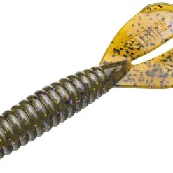 Strike King Twin Tail Rage Menace 4 Inch Soft Plastic Grub 8 Pack Baits