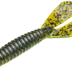 Strike King Twin Tail Rage Menace 4 Inch Soft Plastic Grub 8 Pack Baits