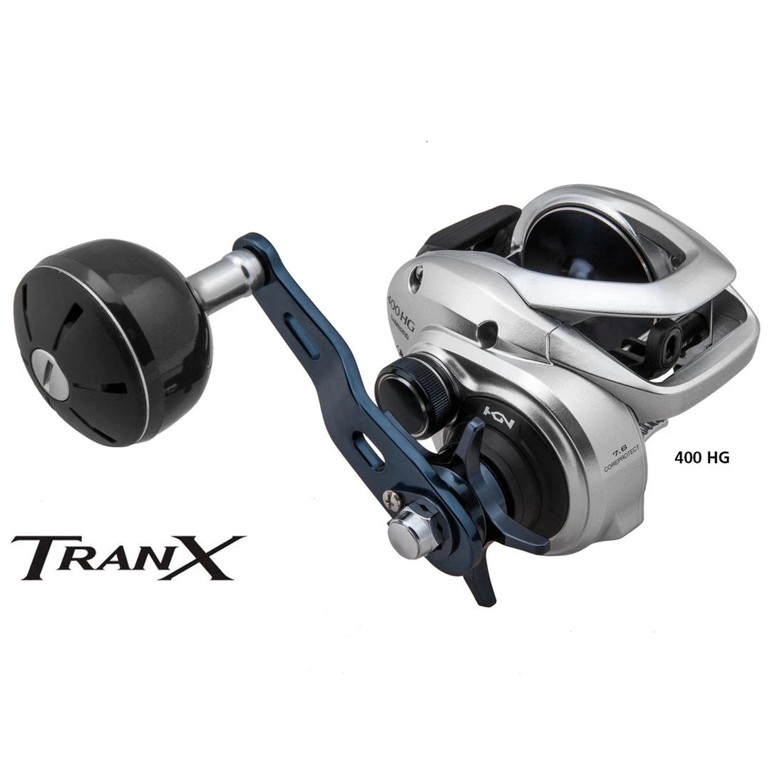Shimano Tranx 400 Inshore Baitcasting Reels 2 Shimano Tranx 400 Inshore Baitcasting Reels
