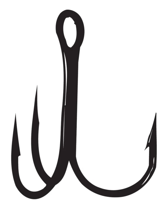 Gamakatsu Round Bend Treble Hook Tackle 6 Gamakatsu Round Bend Treble Hook Tackle