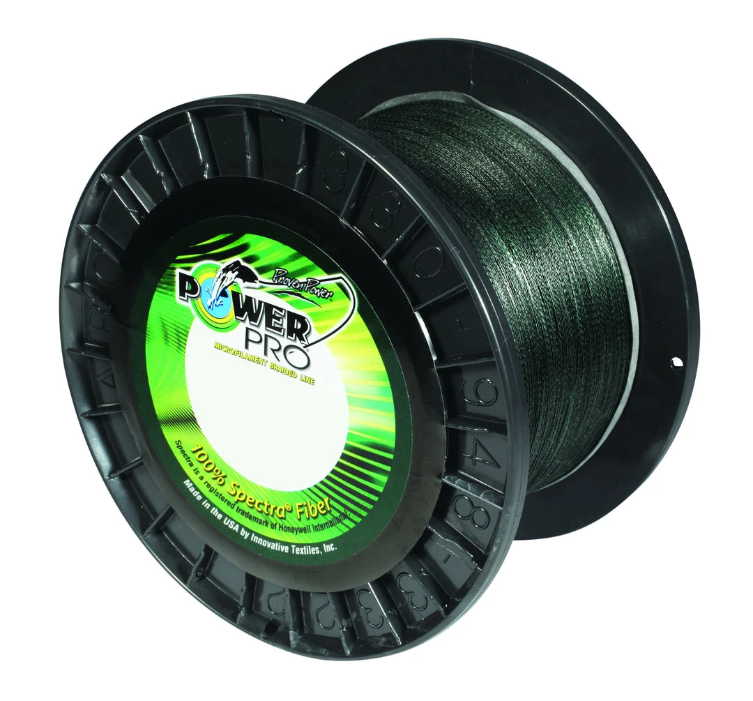 Power Pro Spectra Moss Green Braided Line 3 Power Pro Spectra Moss Green Braided Line