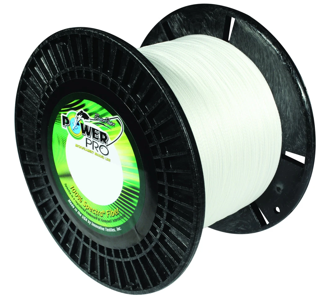 Power Pro Spectra White Braided Line 11 Power Pro Spectra White Braided Line