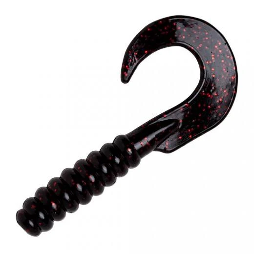 Baits YUM Soft Plastic Walleye Curltail Grub 3 Baits YUM Soft Plastic Walleye Curltail Grub