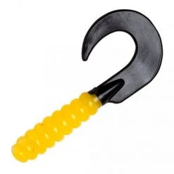 Baits YUM Soft Plastic Walleye Curltail Grub 42 Baits YUM Soft Plastic Walleye Curltail Grub
