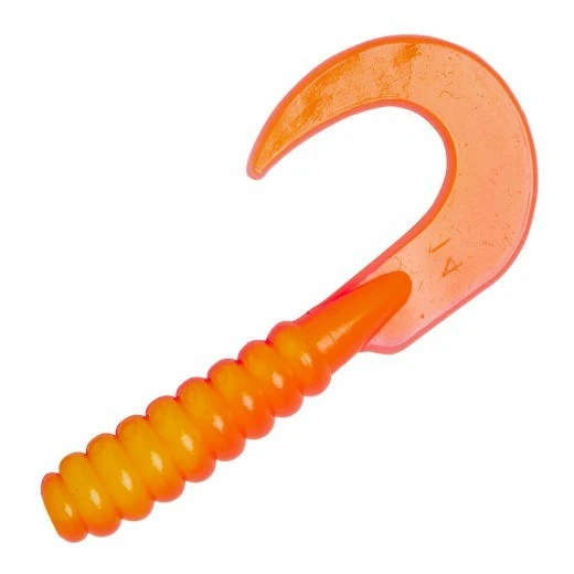 Baits YUM Soft Plastic Walleye Curltail Grub 25 Baits YUM Soft Plastic Walleye Curltail Grub