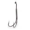 Tackle Mustad Plastic Frog 1X Double Hook W/ Spring Baitkeeper 2 Pack