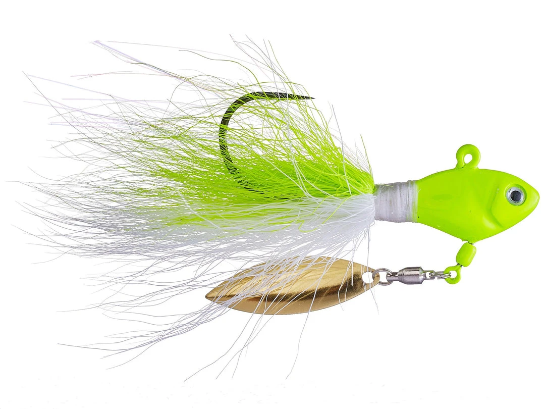 Tackle Fish Head Bucktail Underspin 2 Tackle Fish Head Bucktail Underspin