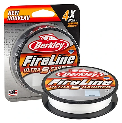 Berkley FireLine Ultra 8 Crystal Braided Superline 8 Berkley FireLine Ultra 8 Crystal Braided Superline