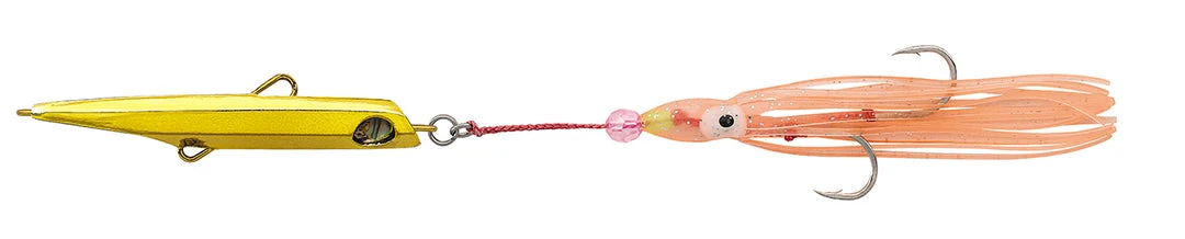 Jigs Daiwa Rock Rover Metal Jig W/ Hoochie 7 Jigs Daiwa Rock Rover Metal Jig W/ Hoochie