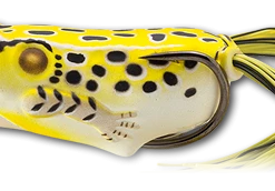 LIVETARGET Popper Frog Hollow Body Topwater Frog