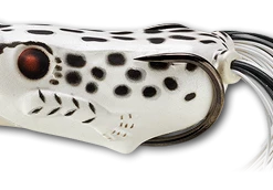 LIVETARGET Popper Frog Hollow Body Topwater Frog