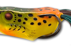 LIVETARGET Popper Frog Hollow Body Topwater Frog
