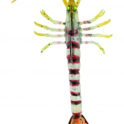 Savage Gear Tpe 3D Shrimp W/ Exposed Hook 4 Inch Soft Plastic Creature Baits