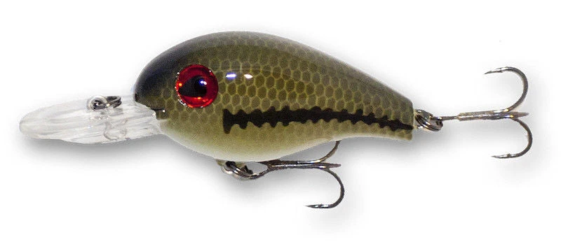Reaction Strike 2RC Series 1 Shallow Diving Crankbait 1 Reaction Strike 2RC Series 1 Shallow Diving Crankbait