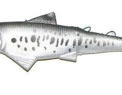 Baits Reaction Strike Killer B 6 1/2 Inch Soft Paddle Tail Swimbait