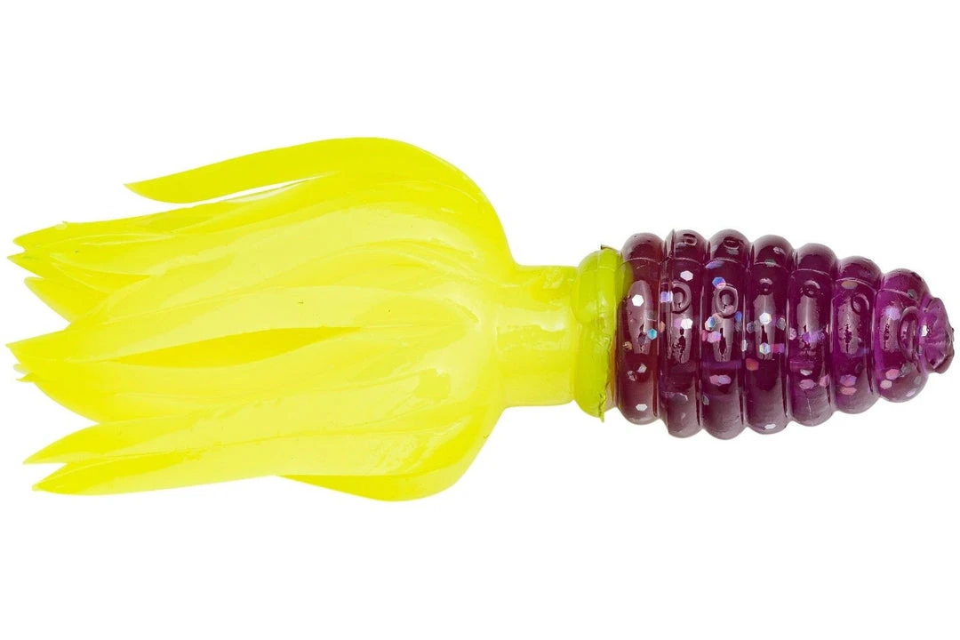 Strike King Mr. Crappie Crappie Thunder Soft Plastic Grub Baits 6 Strike King Mr. Crappie Crappie Thunder Soft Plastic Grub Baits