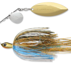 Terminator Stainless Pulse Skirt Spinnerbait Colorado Willow 3/8 Oz. Baits