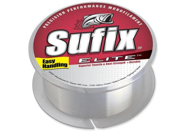 Sufix Elite Monofilament Clear 1000 Yards 1 Sufix Elite Monofilament Clear 1000 Yards