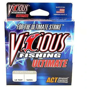 Vicious Fishing Vicious Ultimate Monofilament Fishing Line 250-330 Yards Clear 1 Vicious Fishing Vicious Ultimate Monofilament Fishing Line 250-330 Yards Clear