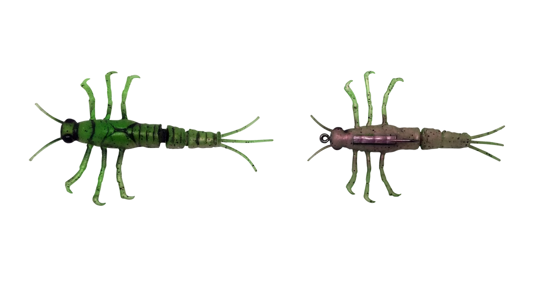 Baits Savage Gear 3D Tpe Mayfly Nymph Soft Plastic Creature 6 Baits Savage Gear 3D Tpe Mayfly Nymph Soft Plastic Creature