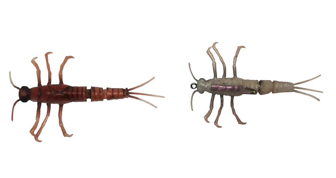 Baits Savage Gear 3D Tpe Mayfly Nymph Soft Plastic Creature 8 Baits Savage Gear 3D Tpe Mayfly Nymph Soft Plastic Creature