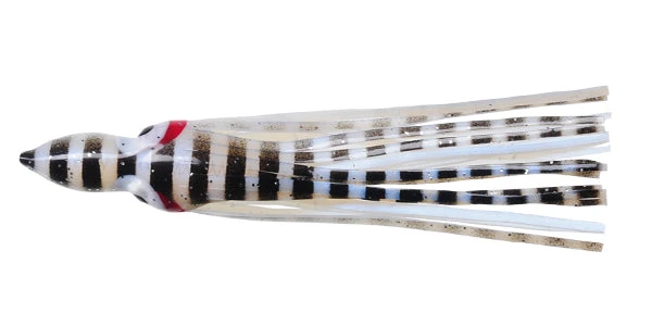 Yo-Zuri Octopus Skirt 4 1/4 Inch W/ Holed Head Red Eye Baits 18 Yo-Zuri Octopus Skirt 4 1/4 Inch W/ Holed Head Red Eye Baits