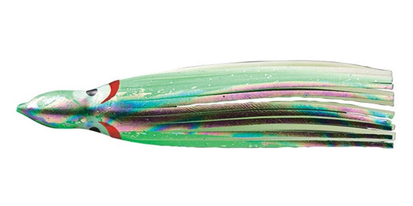 Yo-Zuri Octopus Skirt 4 1/4 Inch W/ Holed Head Red Eye Baits 40 Yo-Zuri Octopus Skirt 4 1/4 Inch W/ Holed Head Red Eye Baits