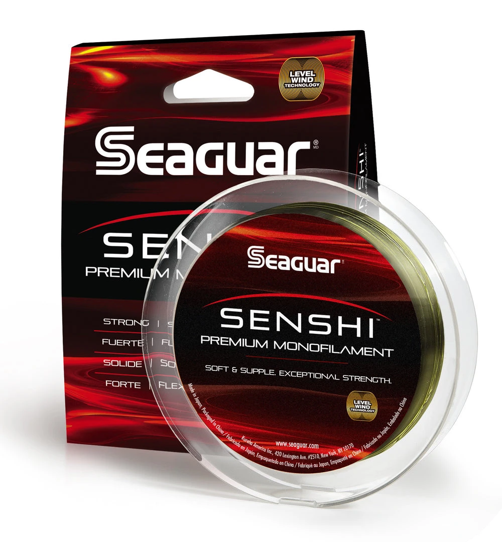 Seaguar Senshi Monofilament Fishing Line 200 Yards Green 1 Seaguar Senshi Monofilament Fishing Line 200 Yards Green