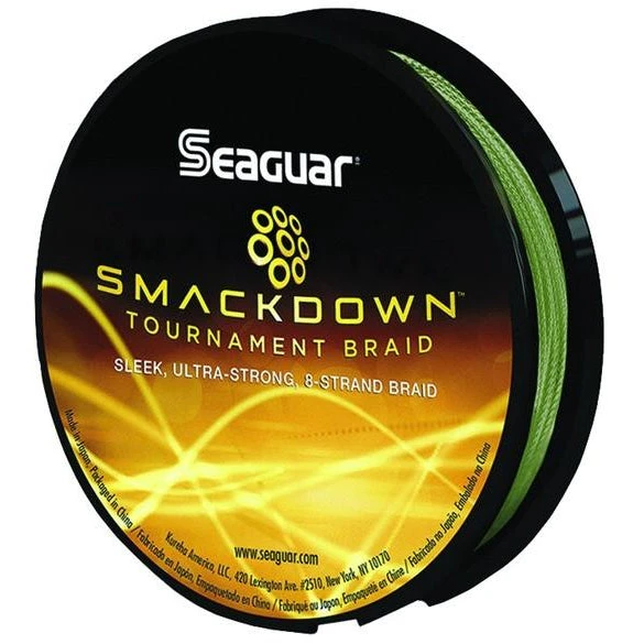 Seaguar Smackdown Braided Fishing Line Green 150 Yards 1 Seaguar Smackdown Braided Fishing Line Green 150 Yards