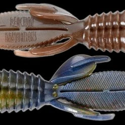 Baits Reaction Innovations Sweet Beaver Soft Plastic Creature Bait 10 Pack