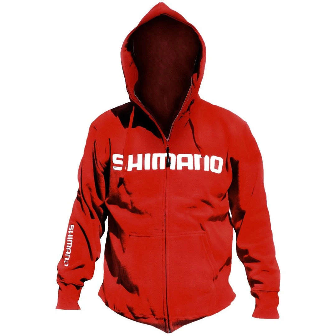 Shimano Orion Front Zip Logo Hoodie 2 Shimano Orion Front Zip Logo Hoodie