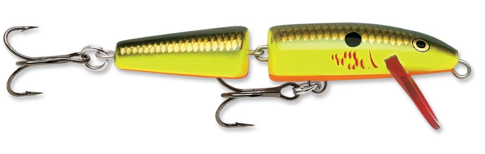 Baits Rapala Jointed Balsa Wood Minnow J9 3 1/2" 2 Baits Rapala Jointed Balsa Wood Minnow J9 3 1/2"