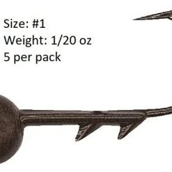 Hayabusa Beat Roller Pill-Shaped Jig Head With Removable Double Plastic Keeper Tackle 8 Hayabusa Beat Roller Pill-Shaped Jig Head With Removable Double Plastic Keeper Tackle