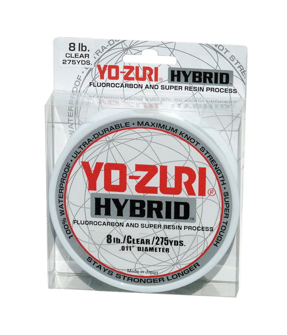 Yo-Zuri Hybrid Clear 275 Yards Monofilament Fishing Line 7 Yo-Zuri Hybrid Clear 275 Yards Monofilament Fishing Line