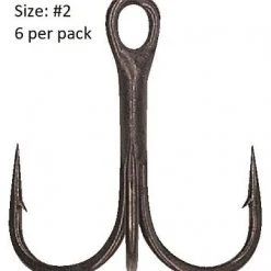 Hayabusa Tbl930 Premium Non-Reflective Black Treble Hook