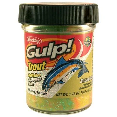 Berkley Gulp! Trout Dough Original Scent 1.75 Oz Jar 1 Berkley Gulp! Trout Dough Original Scent 1.75 Oz Jar