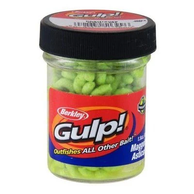 Berkley Gulp! Maggot 1.5 Oz Jar Baits 1 Berkley Gulp! Maggot 1.5 Oz Jar Baits