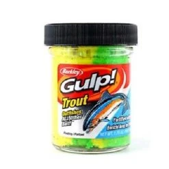 Baits Berkley Gulp! Trout Dough Natural Garlic Scent 1.75 Oz Jar